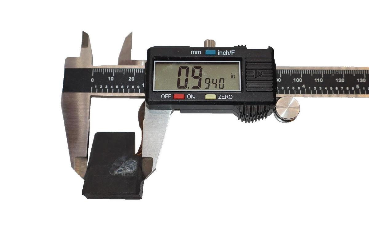 L49 9/16" x 1" , 0.5590" x 0.9940" Carbon Brush (New - Lot of 2)