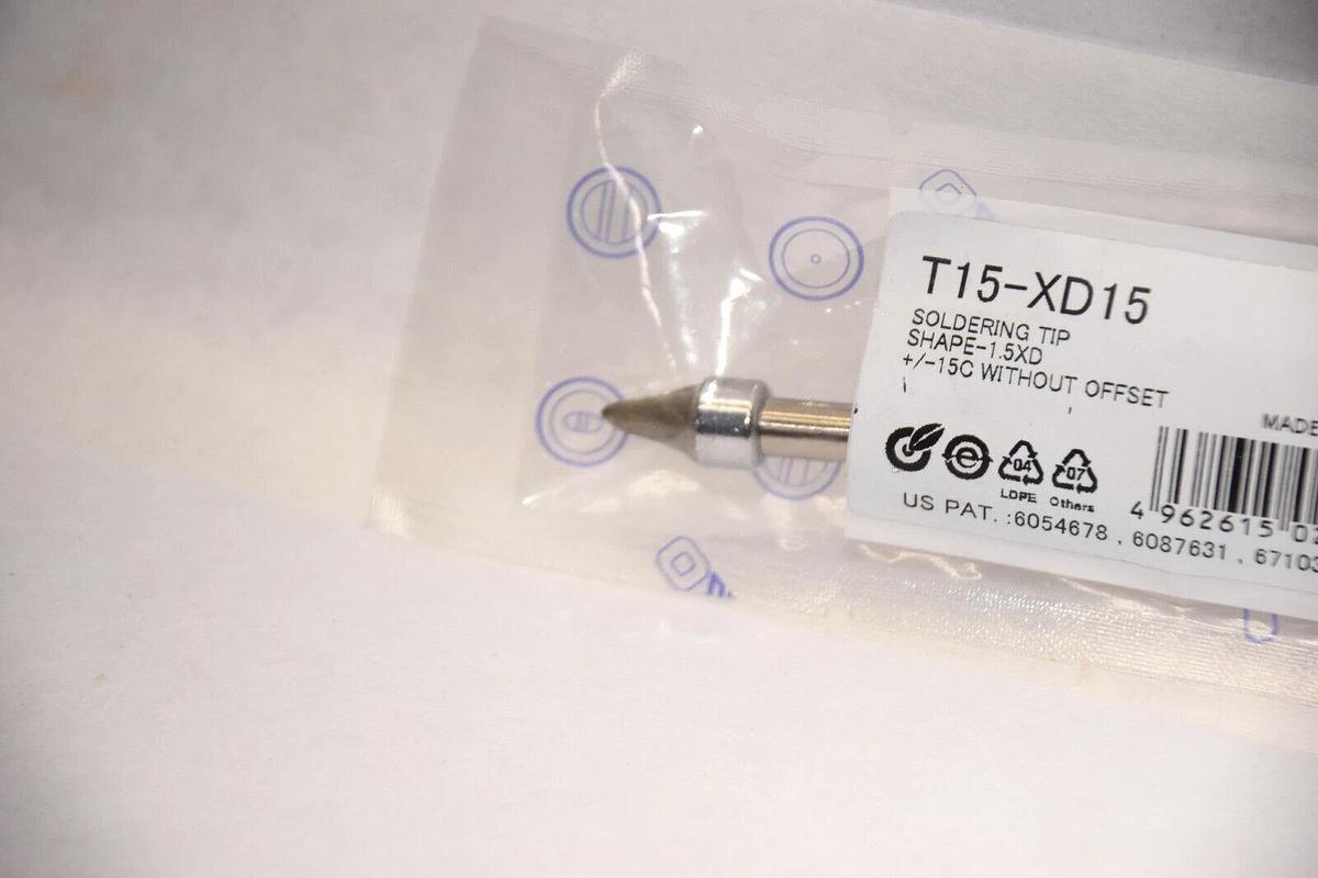 NEW Hakko T15-XD15  T15XD15 Soldering tip shape 1.5XD
