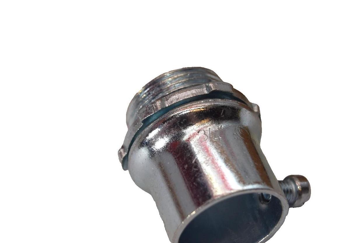 (NEW - Lot of 10) APPLETON 4075S 3/4" Set Screw Type EMT Connector
