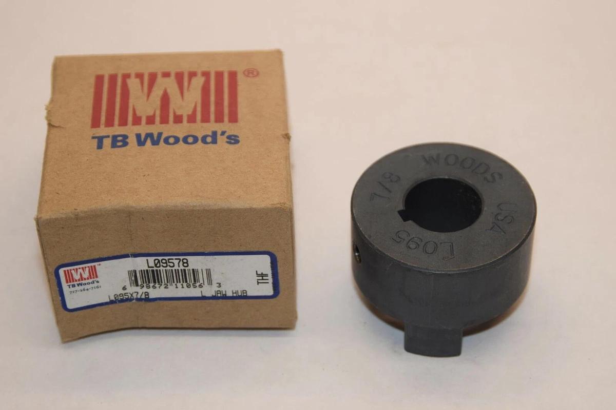 (NEW) TB WOODS L09578 L095X7/8 7/8" Bore Jaw Coupling