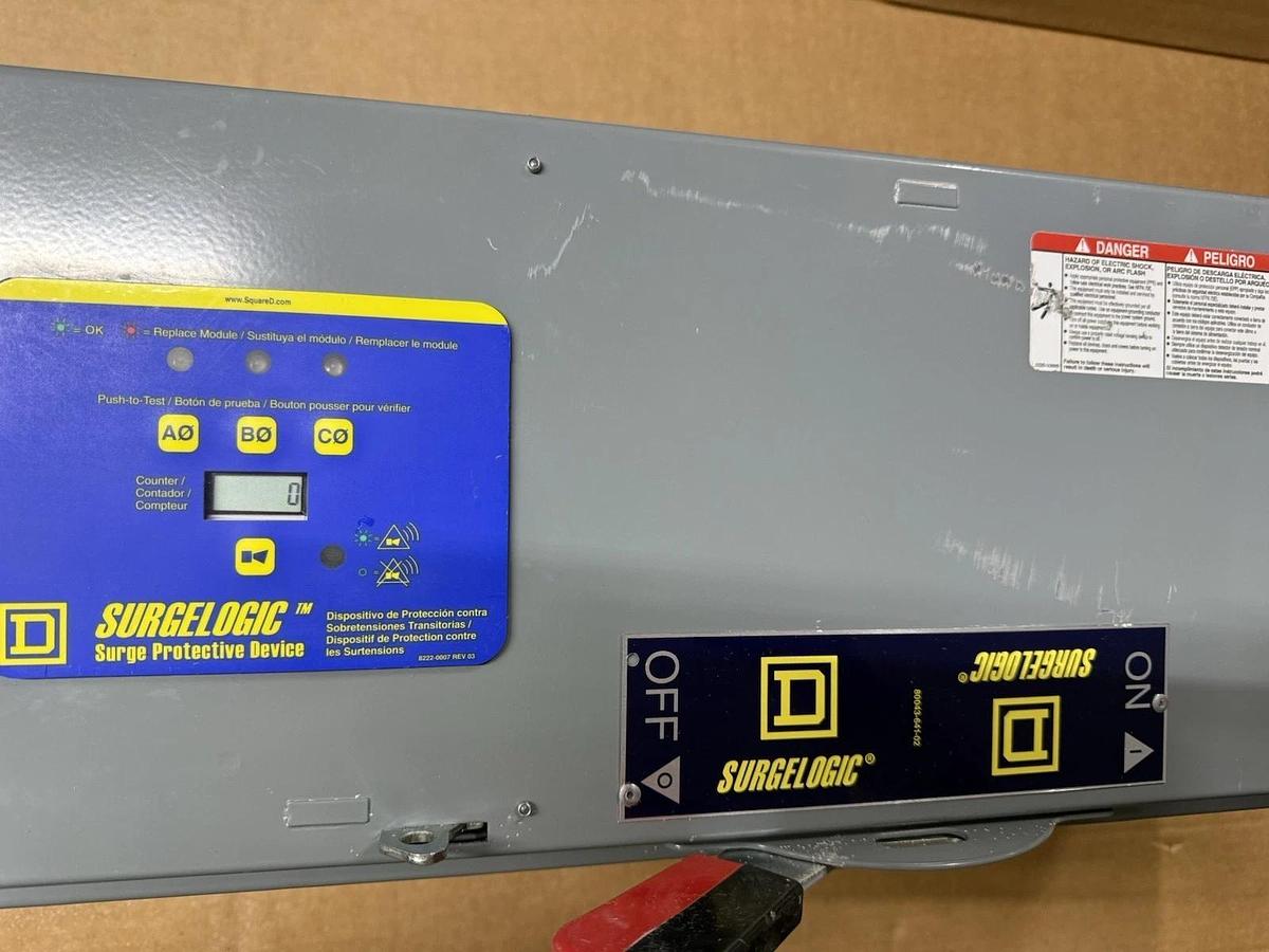 SQUARE D Surgelogic QMB Surge Protection Device QMB4IMA24 3ph 480y/277v 4w 240kA