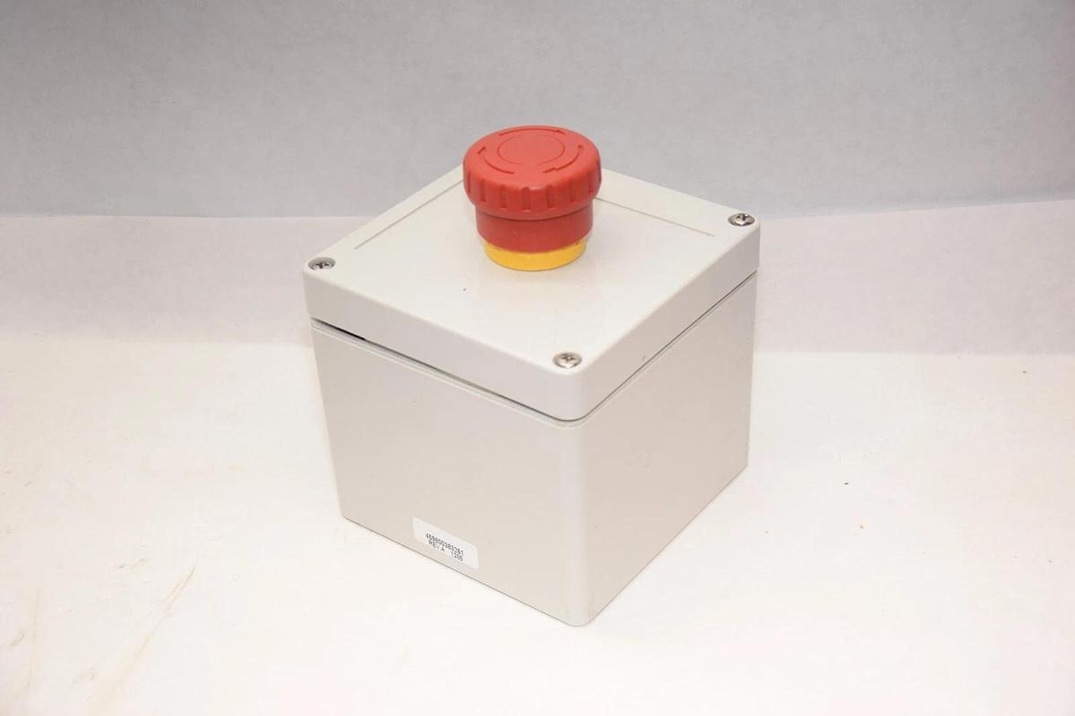 Used BUD INDUSTRIES 4X, 12, 13 CH-417 459800383261 Rev A Control Panel Enclosure