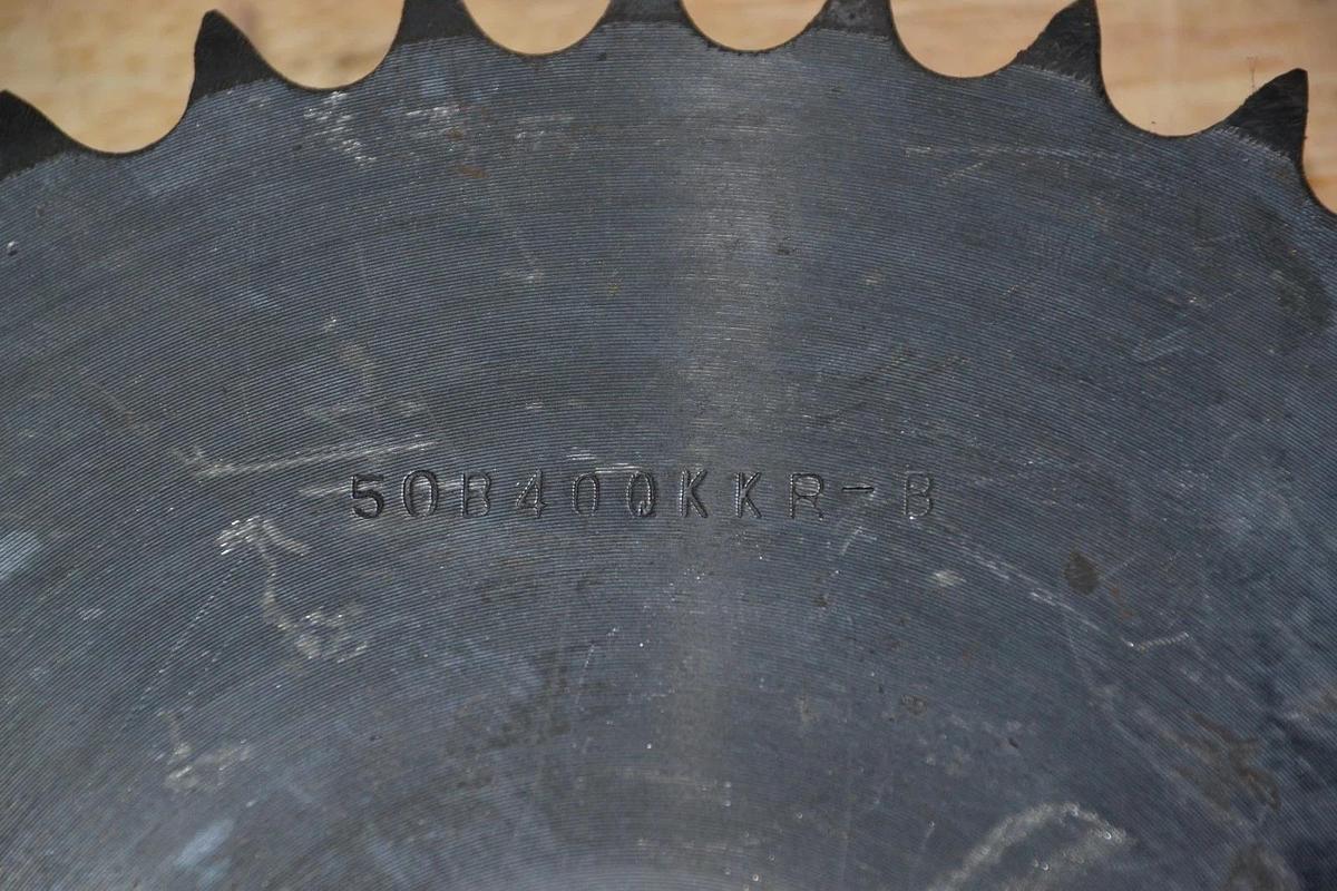 Used CHINA POWER RITE 50B40QKKR-B 50B40QKKRB 40 TEETH SPROCKET