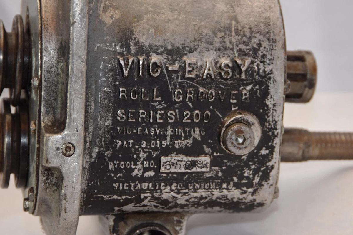 Used VICTAULIC VIC-EASY Series 200 Tool No. 3509 Roll Groover