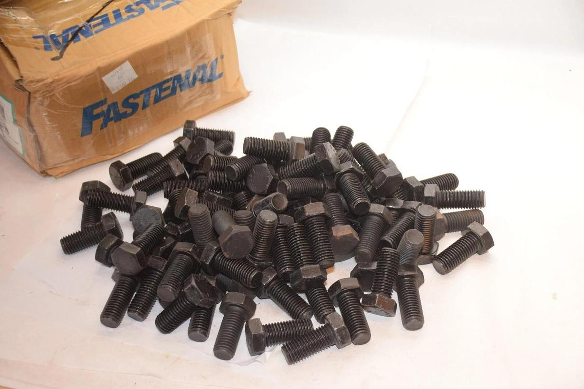 (NEW - Box of 91) FASTENAL 3/4-10x1-3/4 P5 Grade 5 Hex Cap Screw