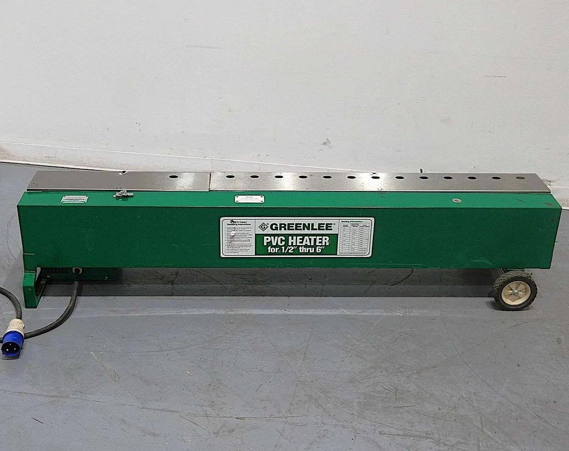 Used Greenlee 848 Electric PVC Heater with Power Drive 220/230VAC 30 Amp