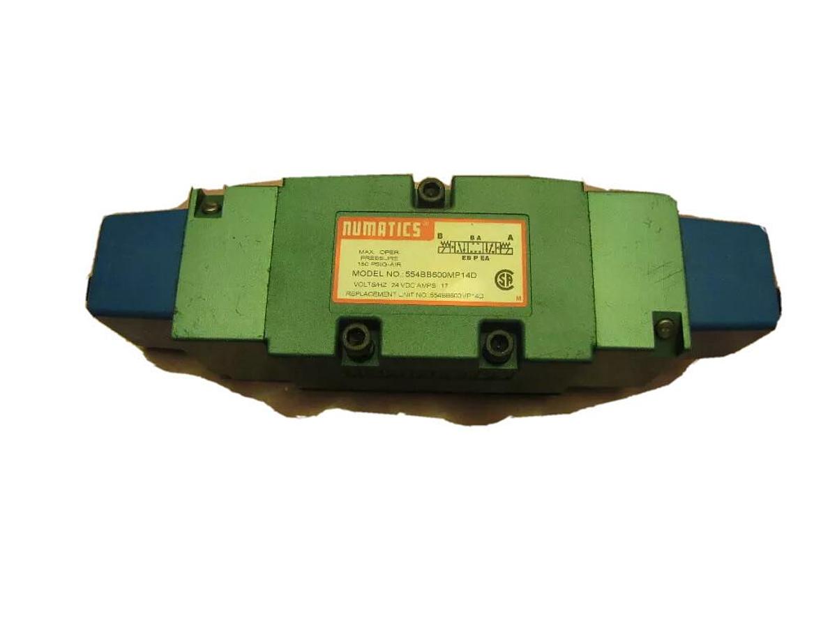 NUMATICS VALVE 554BB600MP14D 150PSI 24V 24 V 24VDC 17A 17 A 17 AMP NEW