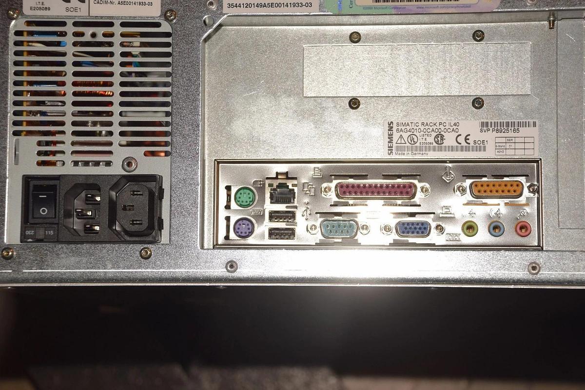 Siemens Simatic Rack PC IL40 6AG4010-0CA00-0CA0 100-127v/200-240v 6a/3.5a NEW