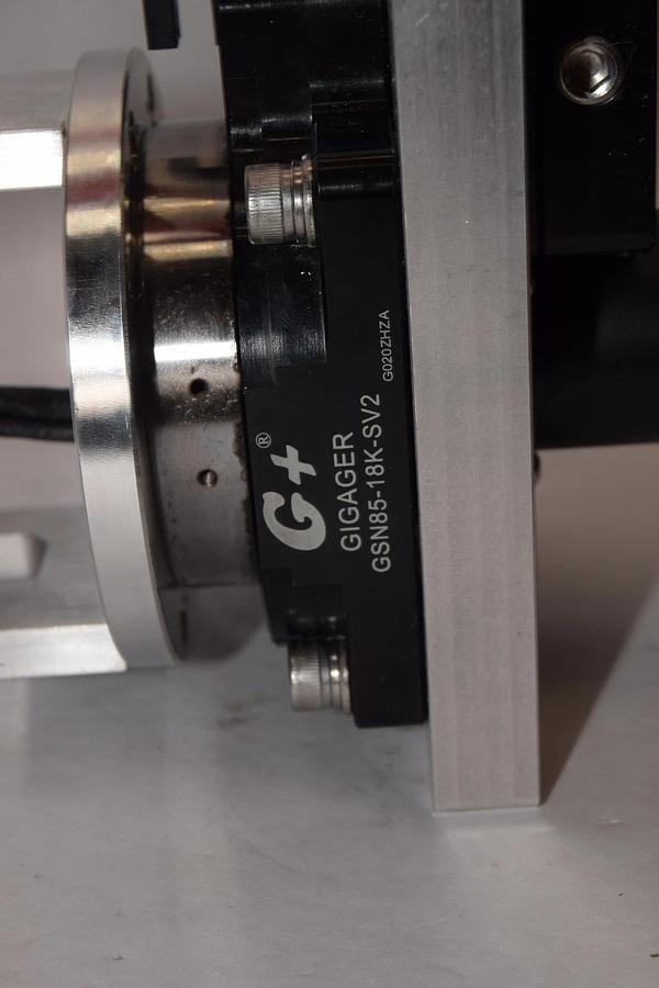 Used Gigager GSN85-18K-SV2 Precision Hollow Rotating Platform with GG035-P0602-507