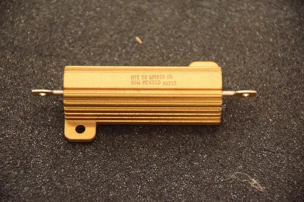 NTE 50 WM330 50WM330 1% 50W PANEL MOUNT RESISTOR NEW
