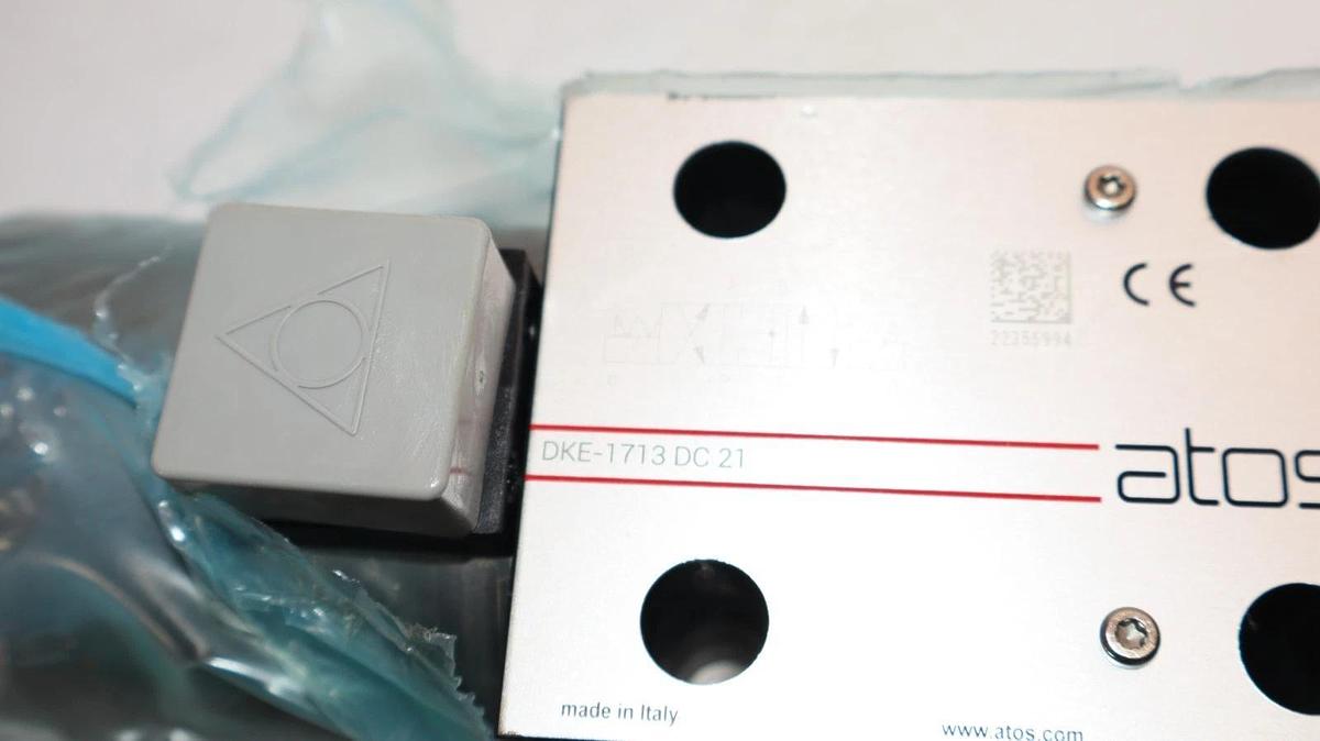 ATOS Control Solenoid Valve DKE-1713 DC 21 ATOS DKE-1713DC21  (NEW)