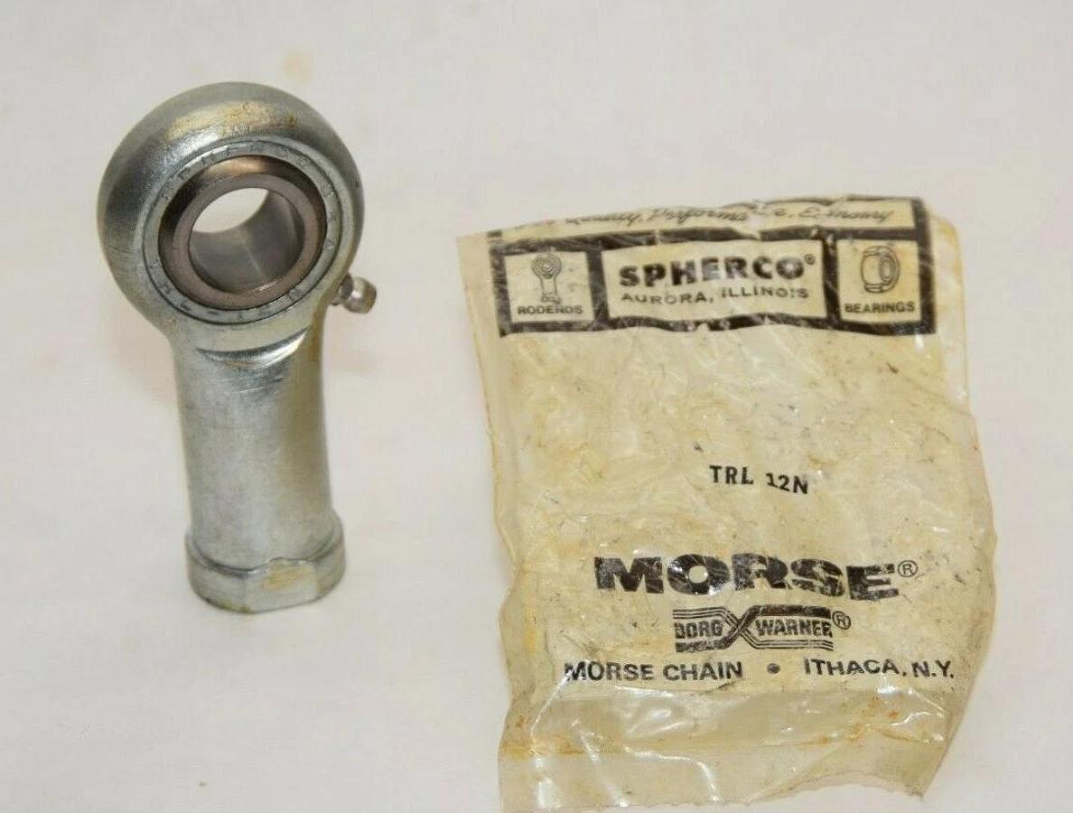 (NEW) MORSE TRL12N TRL-12N 3/4" Bore Female 3/4-16 Threaded Left Hand Rod