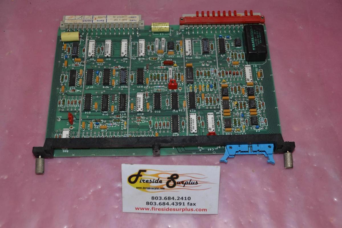 Used STROMBERG CIRCUIT BOARD CARD 5760556-1R 5760556 1R SAMC 1 SUP 57149809 RQ