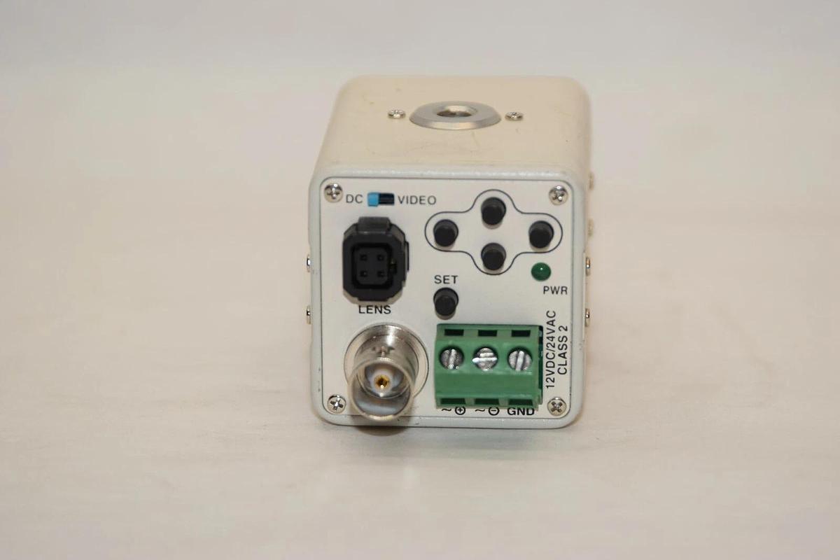 Used COSTAR CCC3525NWD 24Vac 12Vdc 0.2Lux Security Camera