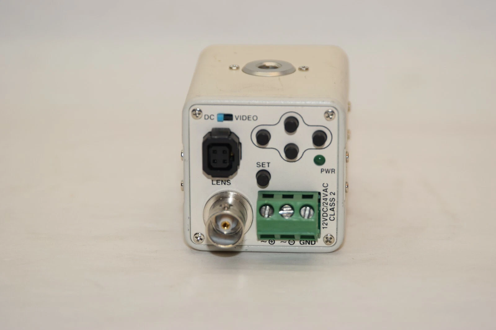 Used COSTAR CCC3525NWD 24Vac 12Vdc 0.2Lux Security Camera
