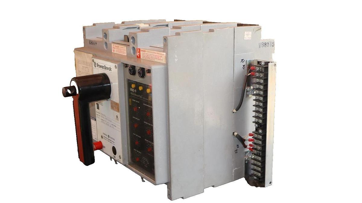 Refurbished GE General Electric Power Break Breaker 400A Amp TP84SSZE1 TR4S400 GF