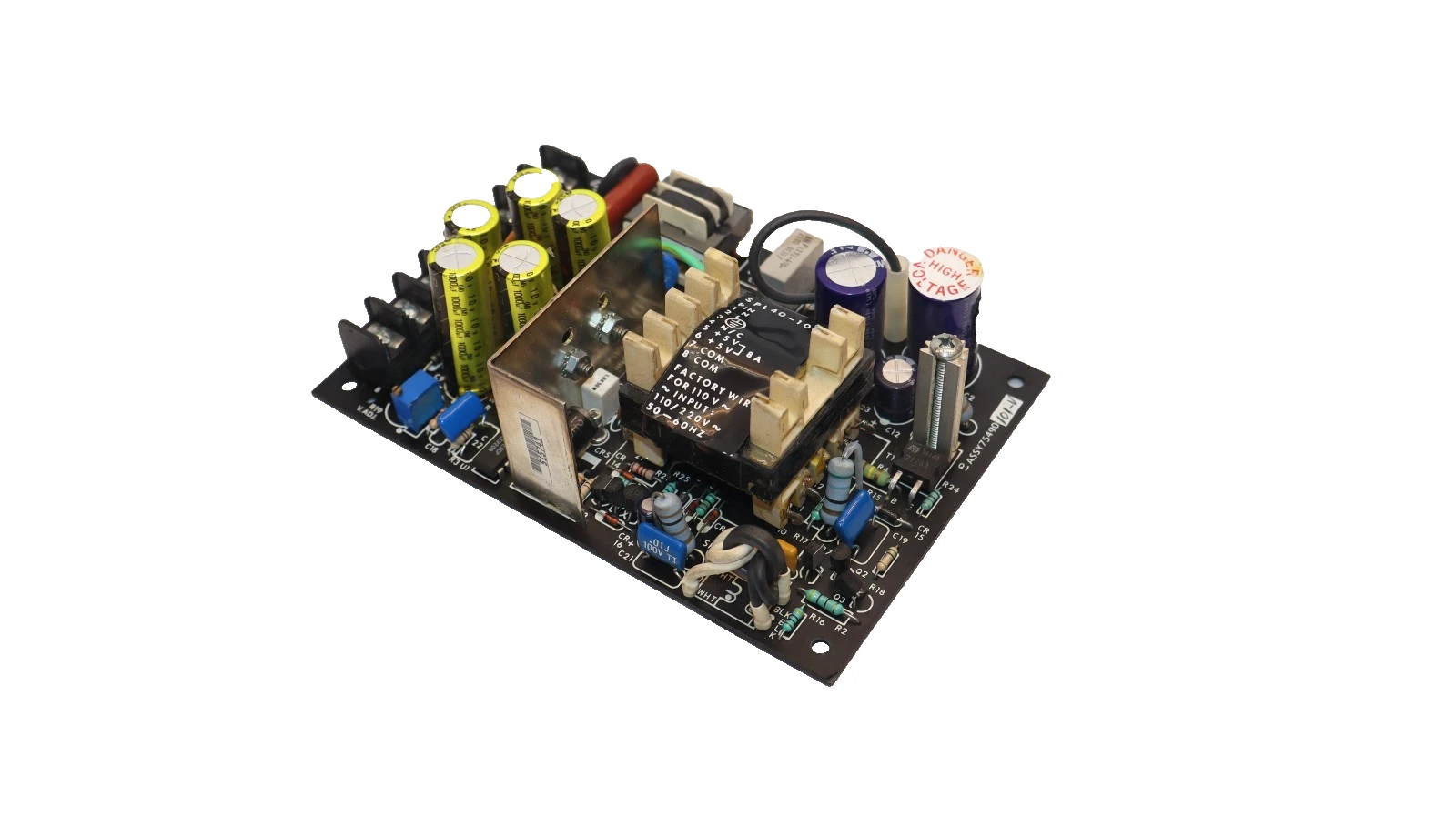 Used Power-One SPL40-1005 , ASSY75490101-V Power Supply Card , Board
