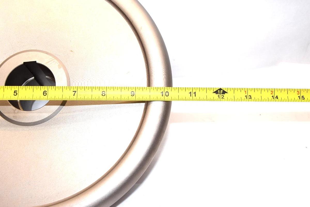 10.5" Diameter 42mm Bore Crank Wheel, Steel, Counter weight  (New)