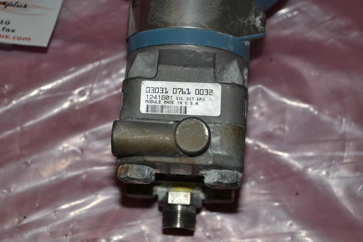 Used ROSEMOUNT 3051 CG3A22A1AC6 SMART TRANSMITTER 3051CG3A22A1AC6 03031-0332-0003