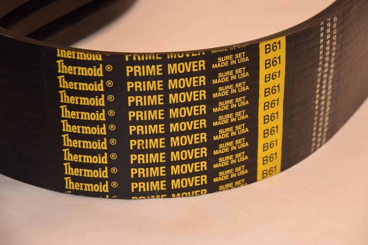 THERMOID B61 B61/4 4/B61 4-B61 4B61 4 Rib Prime Mover V-Belt USA   (NEW)