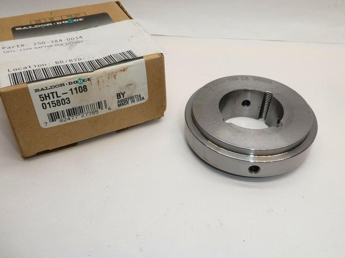 (NEW) DODGE/ BALDOR 5HTL-1108 015803 Raptor Hub