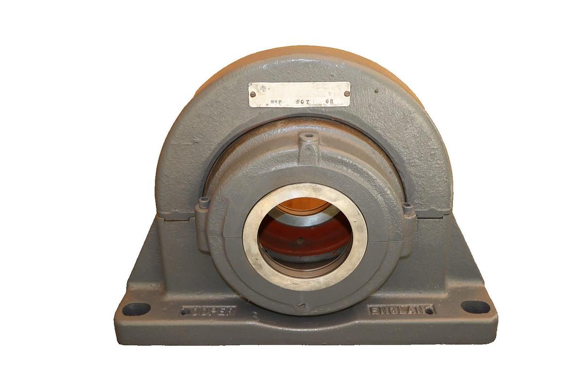Refurbished Cooper Pillow Block Bearing Split Roller 4-Bolt HSP4071GR HSP407GR 4-7/16 REFURB
