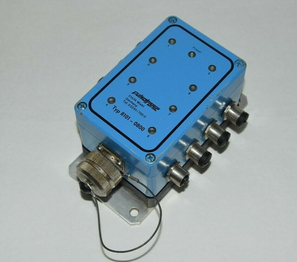 Used PULSOTRONIC 8101-0800 81010800 Proximity Box