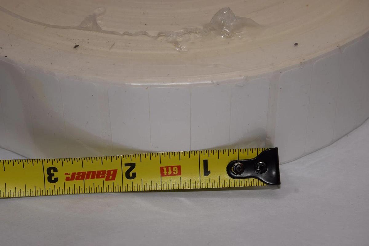 Zebra 75010 , 1.500" W x 2.000" L , Z Ultimate 3000T White Labels