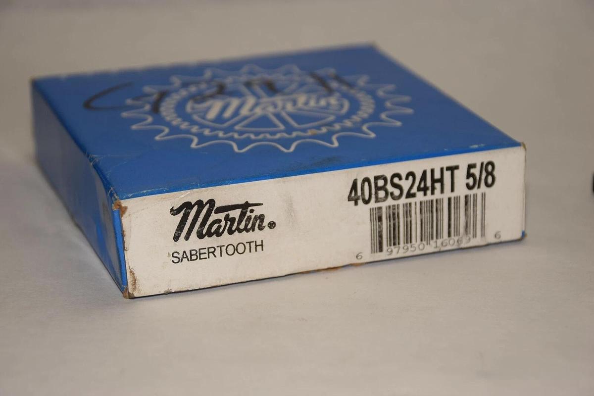 MARTIN 40BS24HT 5/8" 24 TEETH SPROCKET NEW