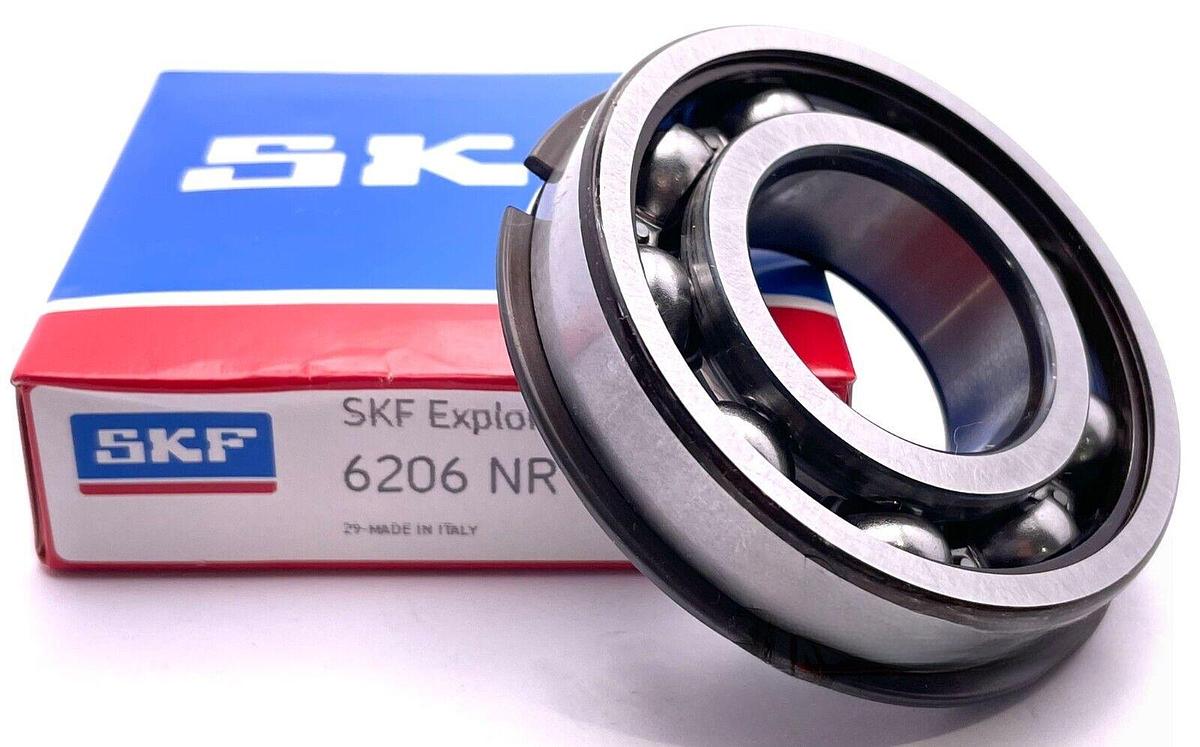 TOL 6206RSLC3 6206RSL C3 RUBBER SEALED BEARING NEW