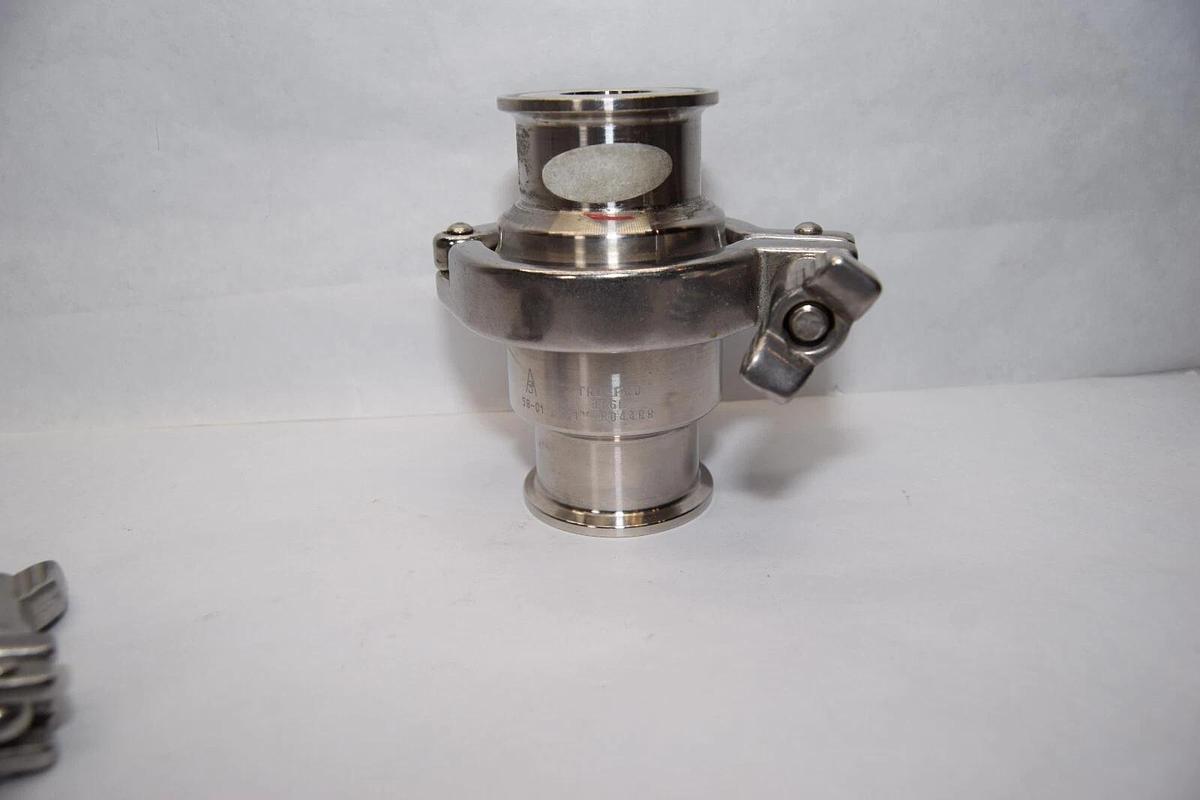 Used TRU-FLO 316L 1" 58-01,  B044BB , 804488 Sanitary Check Valve