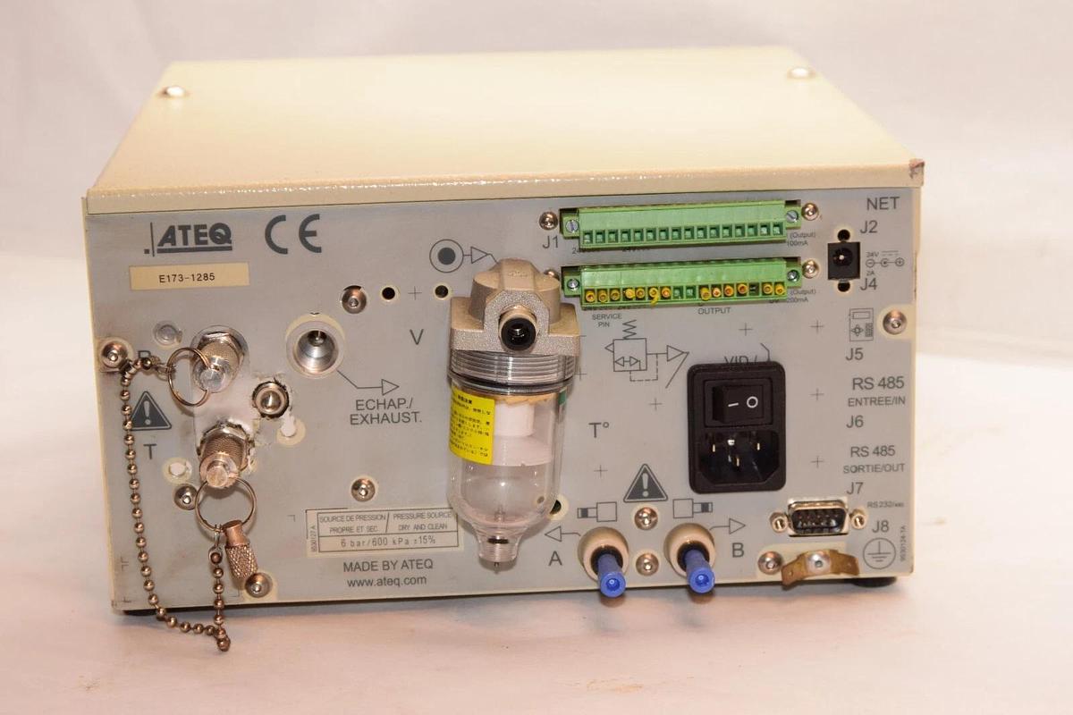Used ATEQ E173-1285 E1731285 Premier F Vacuum Tester