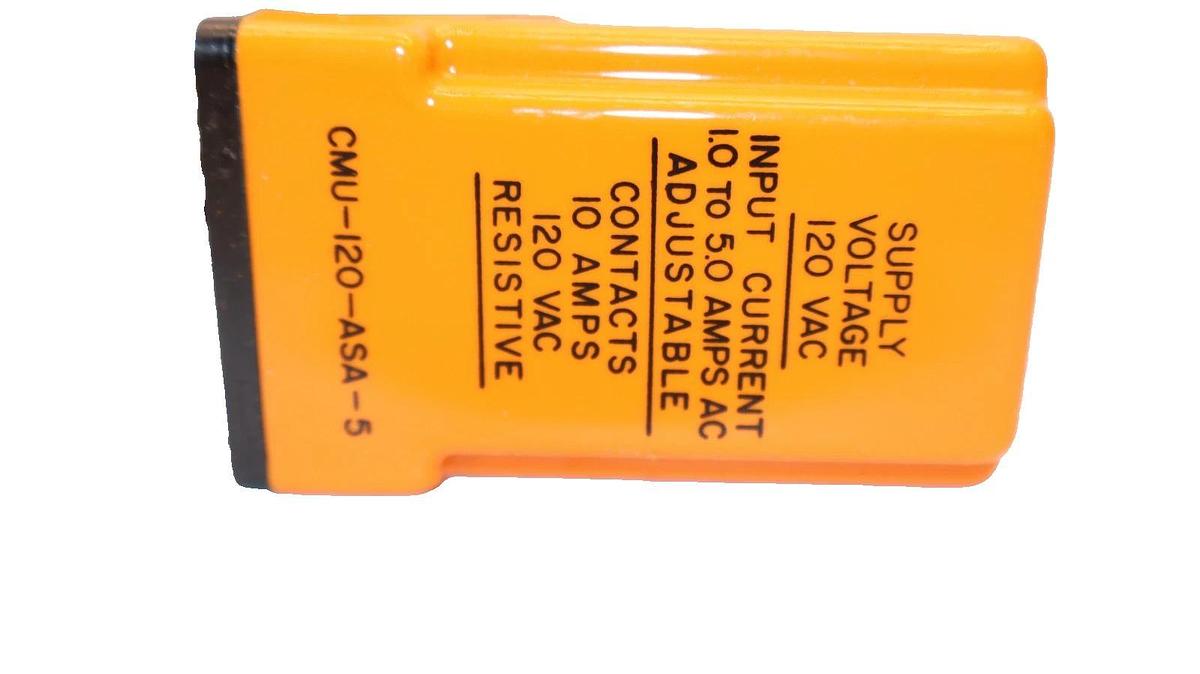 Diversified Electronics Current Relay 120V 10A CMU-120-ASA-5 , CMU120ASA5 (New)