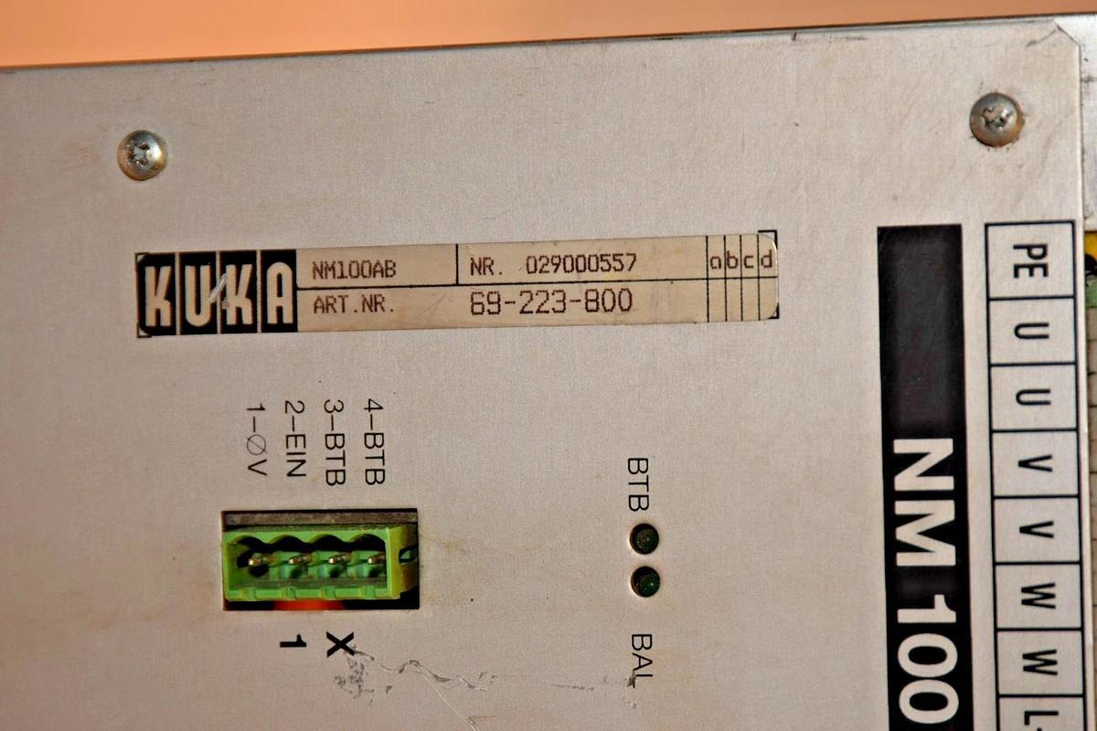 Used KUKA Robot Controller Drive NM100AB 69-223-800 NM 100