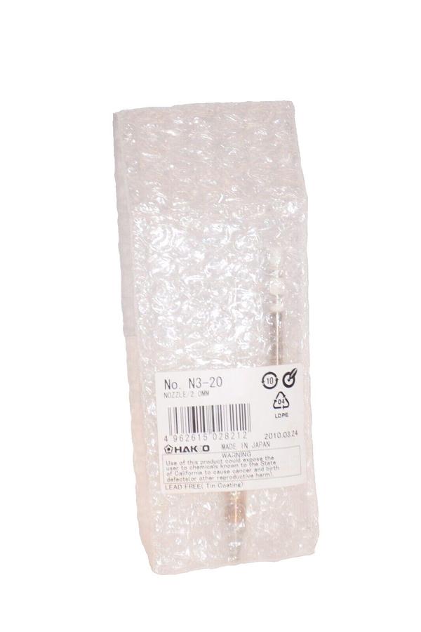 (NEW) HAKKO NO. N3-20 N320 LEAD FREE NOZZLE 2.0mm