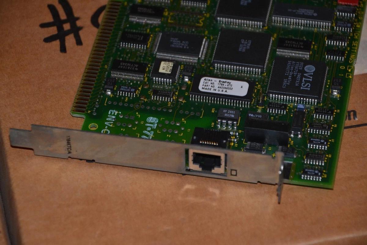 Used Allen Bradley Interface Card Module Board 1784KTC 1784-KTC Ser A B01 1784KTC/A