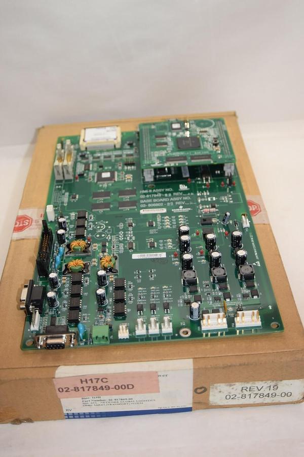Used EMERSON / LIEBERT 02-817849-00 Rev 10 02-806802-00 Rev 5 HMI-II Assy Board