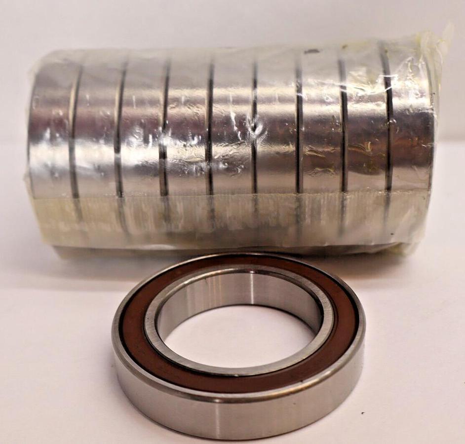 NSK Rubber seal Bearing 6908DDU (LOT OF 10) (NEW)