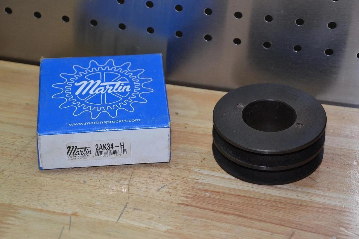 MARTIN 2AK34-H 2AK34H 2-GROOVE SHEAVE NEW