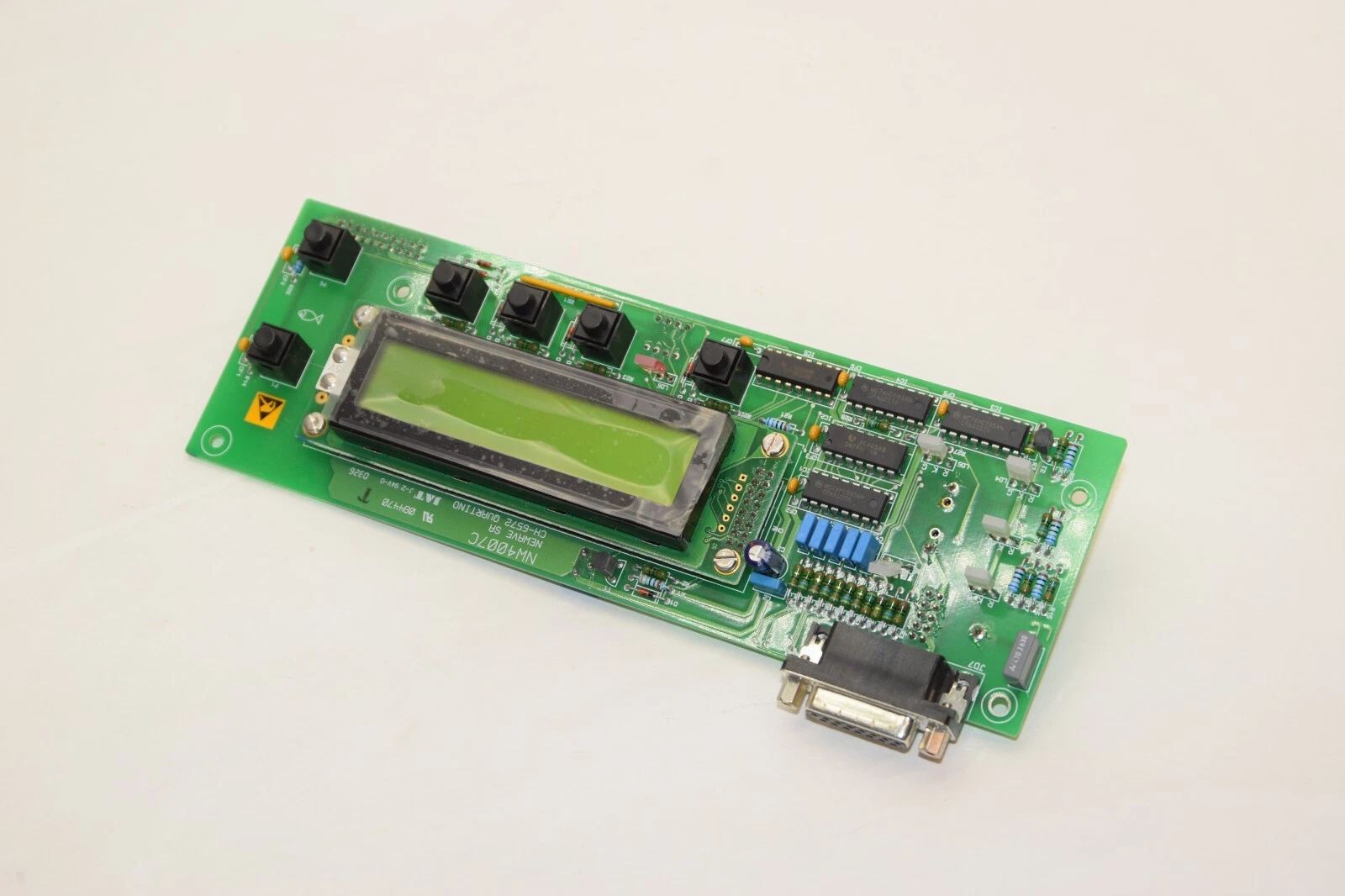 (NEW) EXIDE / NEWAVE NW4007C 33/03 CH-6572 Quartino Display PCB Board Assembly