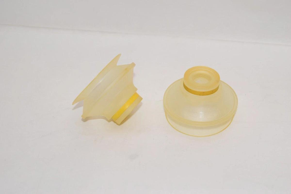 (NEW - Lot of 2) PIAB B50MF 2-1/8" Vacuum Cup
