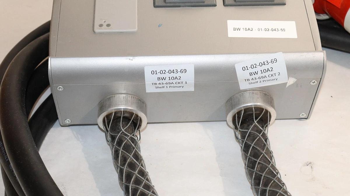 Used Starline Track Busway Tap Box CBMDCT5VHE54-14'(2)530C7W-V59S-G02 227/480v 30a