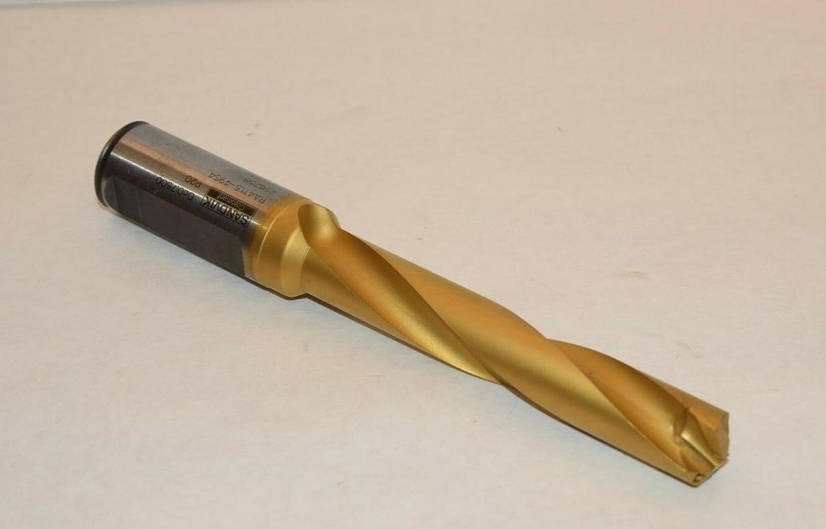 NEW) SANDVIK RA4115-4954 RA411.5-4954 256258 Carbide Tip Coolant Thru Drill Bit