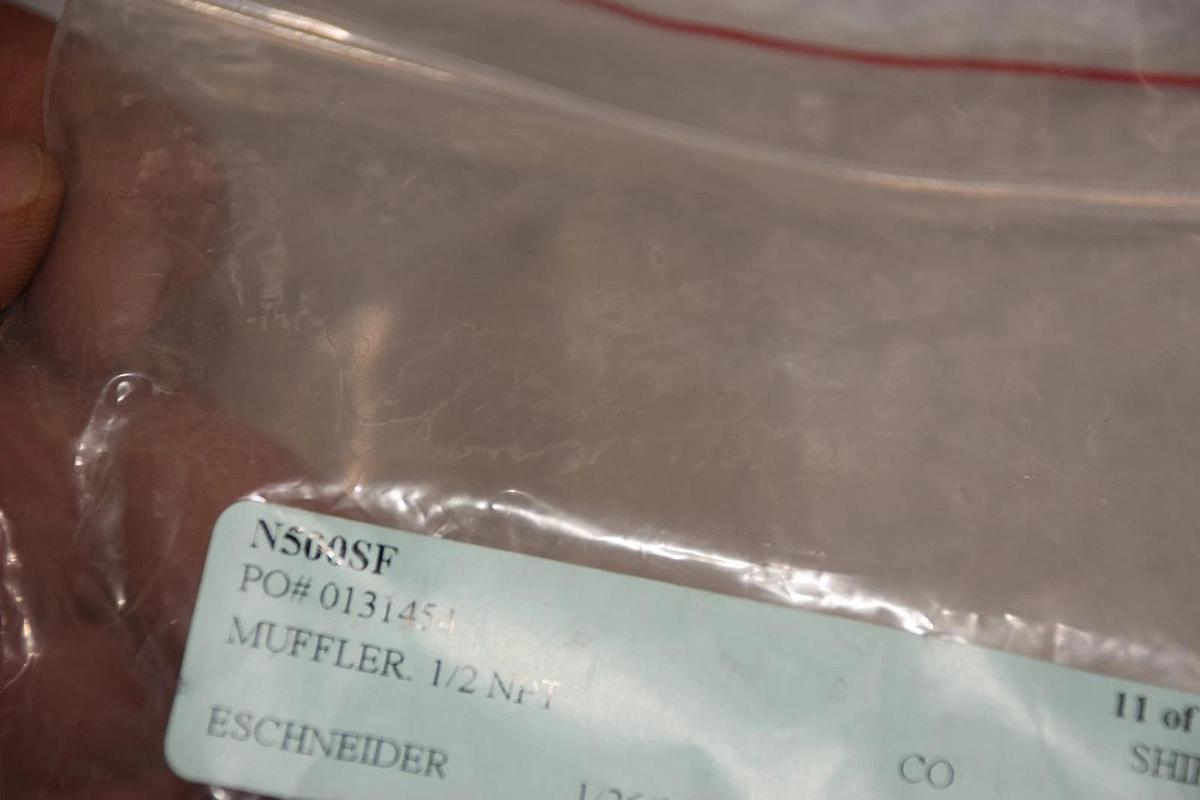 NO NAME N500SF 0131454 1/2" NPT  Air Exhaust  Pneumatic Muffler NEW