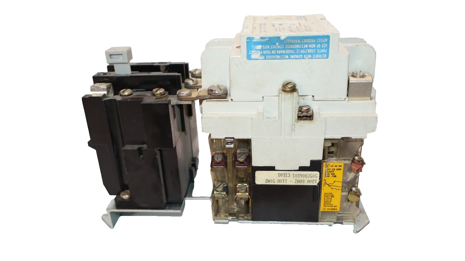 Used Westinghouse Motor Control Starter Size Sz 2 A200M2CAC Model J 110/120V Coil