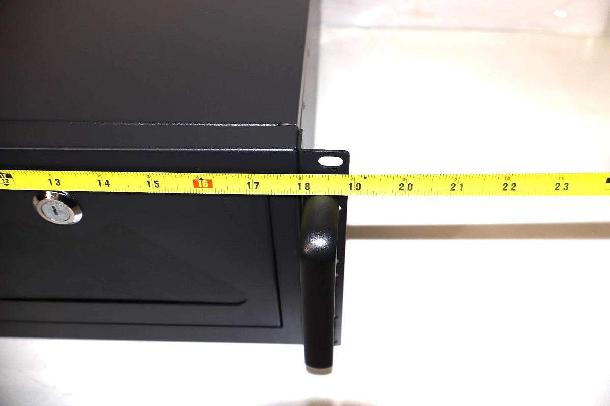 Gperhuan 4U Server Cabinet Case Rackmount Server w/ 7 PCI Slots Lockable w/key