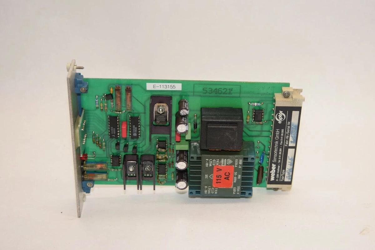 Used WEBER AWK-115 AWK115 534621 E-113155 Control Module