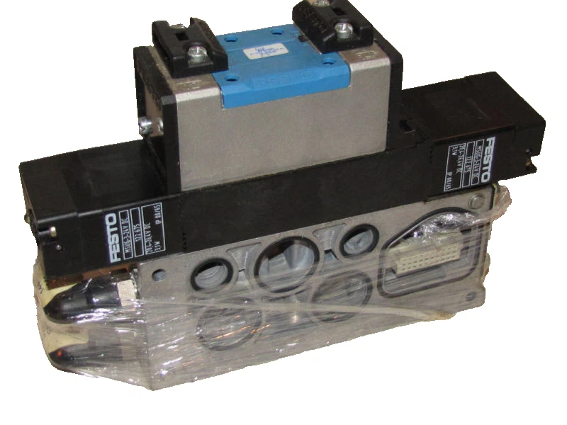 Used Festo Manifold MUHx2-ZP-D-1-24G with Valve J-5/2-D-1C