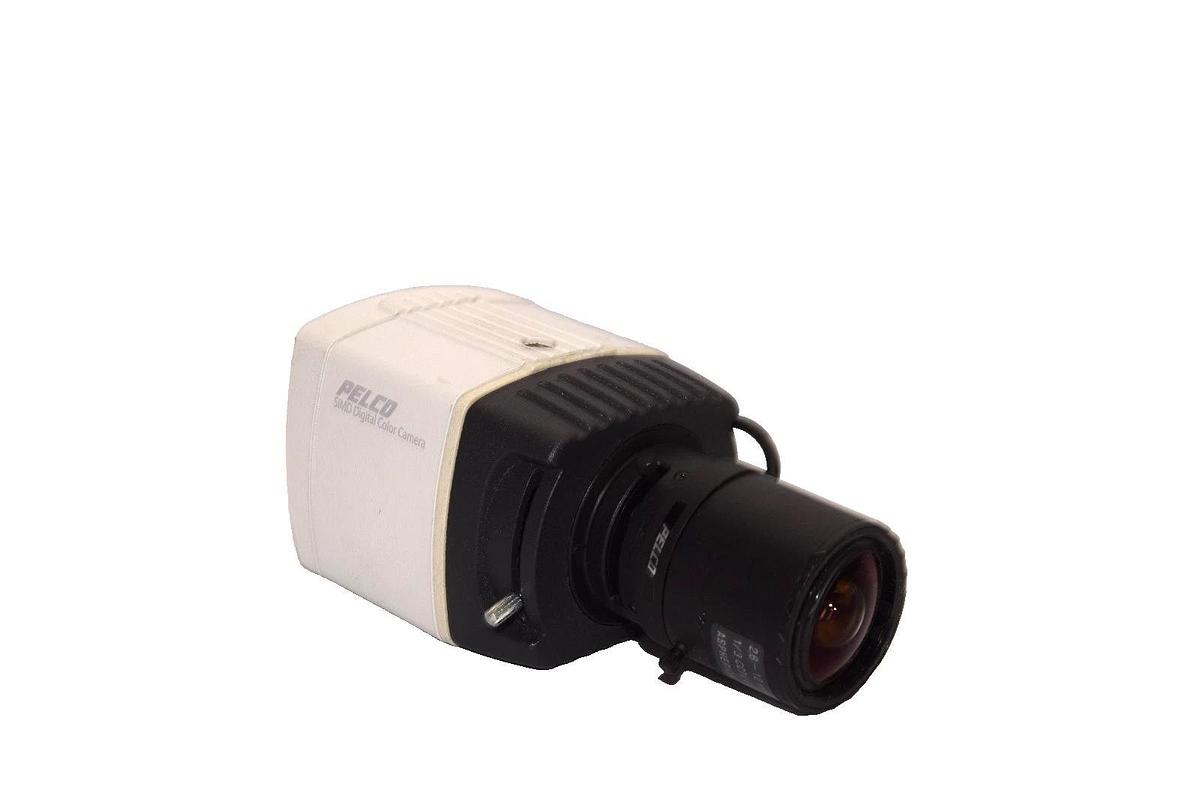 Used Pelco CCC5100H-6A Color Camera With Computar 2.8-12mm 1/3" Lens