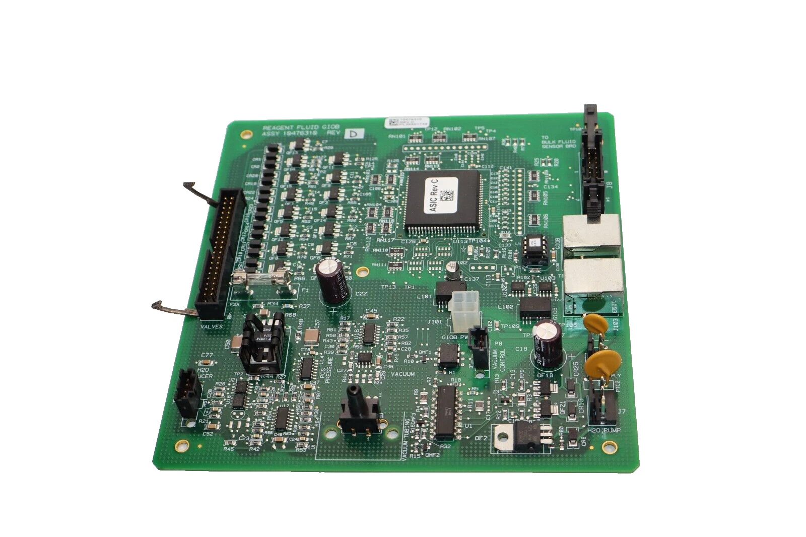 Used SIEMENS 10476310 Rev D PL28801748 Reagent Fluid Giob Assy Circuit Board /Card